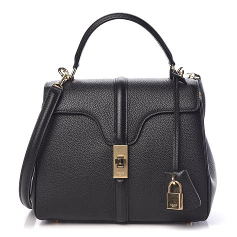 small celine bag black|celine small 16 bag.